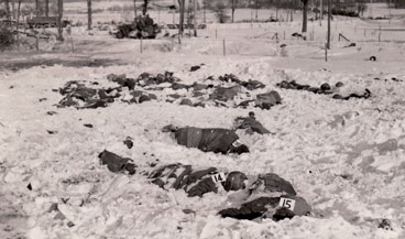 malmedy massacre site war 1945 investigation forces under january american conflict global